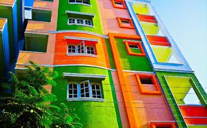 Виды и тонкости выбора фасадной покраски